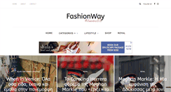 Desktop Screenshot of fashionway.gr